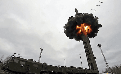 Russisches Verteidigungsministerium probt auf Befehl von Wladimir Putin einen Atomschlag