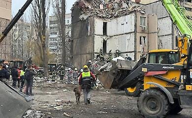 In Odessa fanden Rettungskr&auml;fte die Leiche eines Kindes auf dem Gel&auml;nde eines von den Russen in der Nacht zerst&ouml;rten Hauses