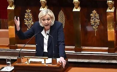 Die prorussische Marine Le Pen kritisierte den Kreml
