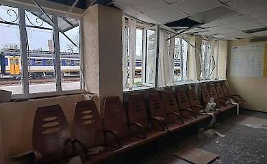 Russische Truppen beschie&szlig;en massiv ukrainische Eisenbahnen, es gibt Tote