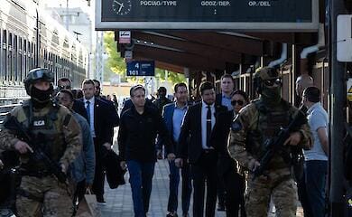 Anthony Blinken ist in Kiew angekommen