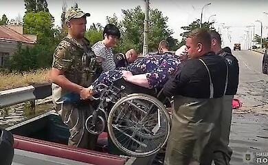 Vor einem Jahr sprengten russische Truppen den Staudamm des Kraftwerks Kakhovskaya