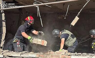 Russische Truppen warfen Luftbomben auf Charkiw, Kind verletzt