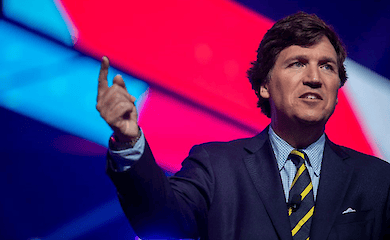 Vladimir Zelensky wird von Tucker Carlson interviewt