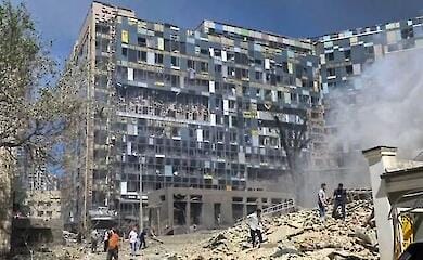 Raketenangriff auf Okhmatdet: ein Kind, das im Krankenhaus lag, starb