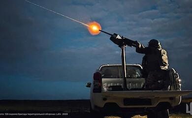 Russische Truppen griffen Kiew nachts mit Drohnen an