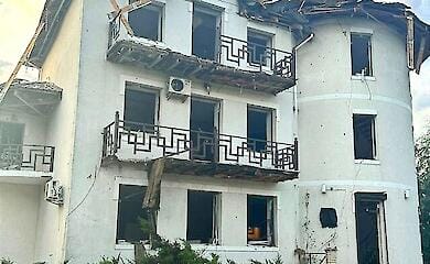 Die Drohne explodierte 5 Meter vor der Haust&uuml;r von Ilya Ponomarev. Dies ist der f&uuml;nfte Anschlag auf das Leben des Politikers