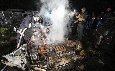 In Charkiw ist die Zahl der bei einem Anschlag auf ein Hochhaus verletzten Menschen gestiegen