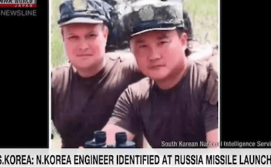 Der s&uuml;dkoreanische Geheimdienst hat die Identit&auml;t eines nordkoreanischen Ingenieurs aufgedeckt, der beim russischen Raketenstart auf die Ukraine zugegen war