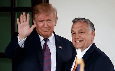 Donald Trump und Viktor Orban