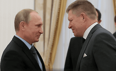 Putin empfing den slowakischen Regierungschef