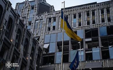 Pr&auml;sident sagt, wie viele Drohnen und Raketen Russland diese Woche gestartet hat 