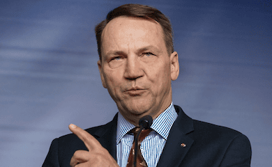 Polnischer Au&szlig;enminister Radoslaw Sikorski