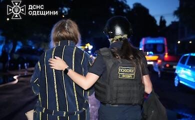 Feuer in 9-st&ouml;ckigem Geb&auml;ude, Kinder unter den Verletzten: Was &uuml;ber den Drohnenangriff auf Odessa bekannt ist