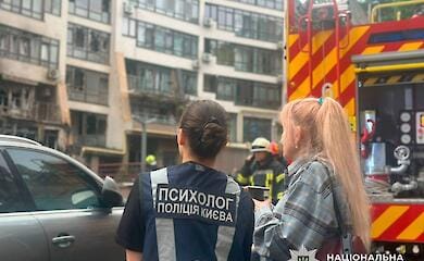 N&auml;chtlicher Beschuss durch Kiewer RF: sechs Verletzte, U-Bahn und ein Wohnhaus besch&auml;digt