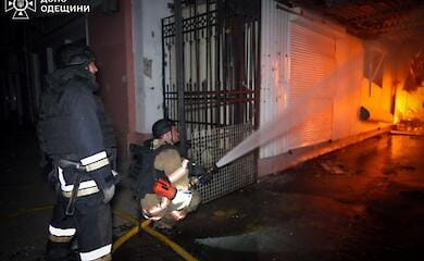 N&auml;chtlicher Alarm in der Ukraine: Russen beschie&szlig;en historisches Zentrum von Odessa, Feuer in Privoz ausgebrochen