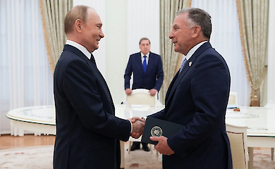 Wladimir Putin und Steve Whitkoff