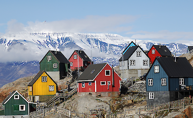 Wissenschaftler haben unter den grönländischen Eisschild geblickt