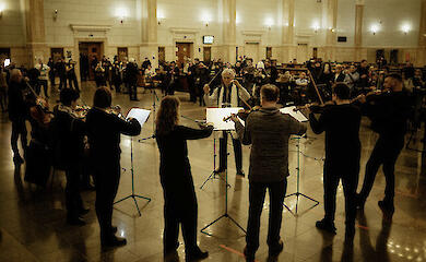 13. Februar 2026 - das erste Solidarit&auml;tskonzert, dirigiert von Herman Makarenko