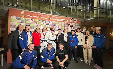 Ukrainische Judoka mit Medaillen beim Judo Grand Prix in Linz (&Ouml;sterreich)