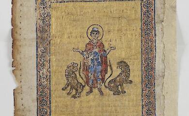 Eine verlorene Seite des Palimpsests von Archimedes, entdeckt im Museum von Blois in Frankreich