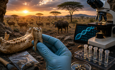 In Afrika wurde südlich der Sahara die älteste tierische DNA gefunden