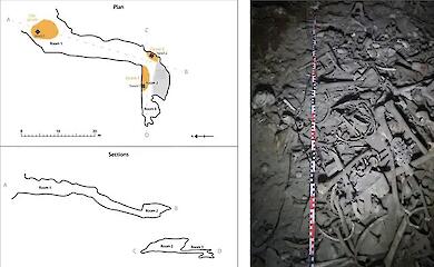 In einer H&ouml;hle in 4000 Metern H&ouml;he wurden Spuren unbekannter Urmenschen gefunden 