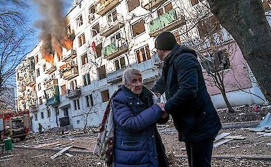 In der Ukraine sind im vergangenen Monat mindestens 328 Zivilisten ums Leben gekommen